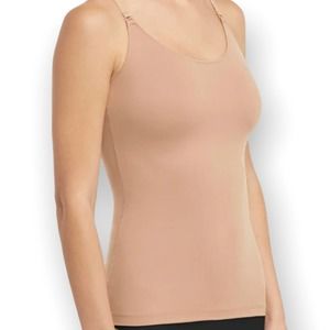 NWT Spanx Socialite Cami Shapewear Tank Top Nude Natural Glam Women's Size 1X